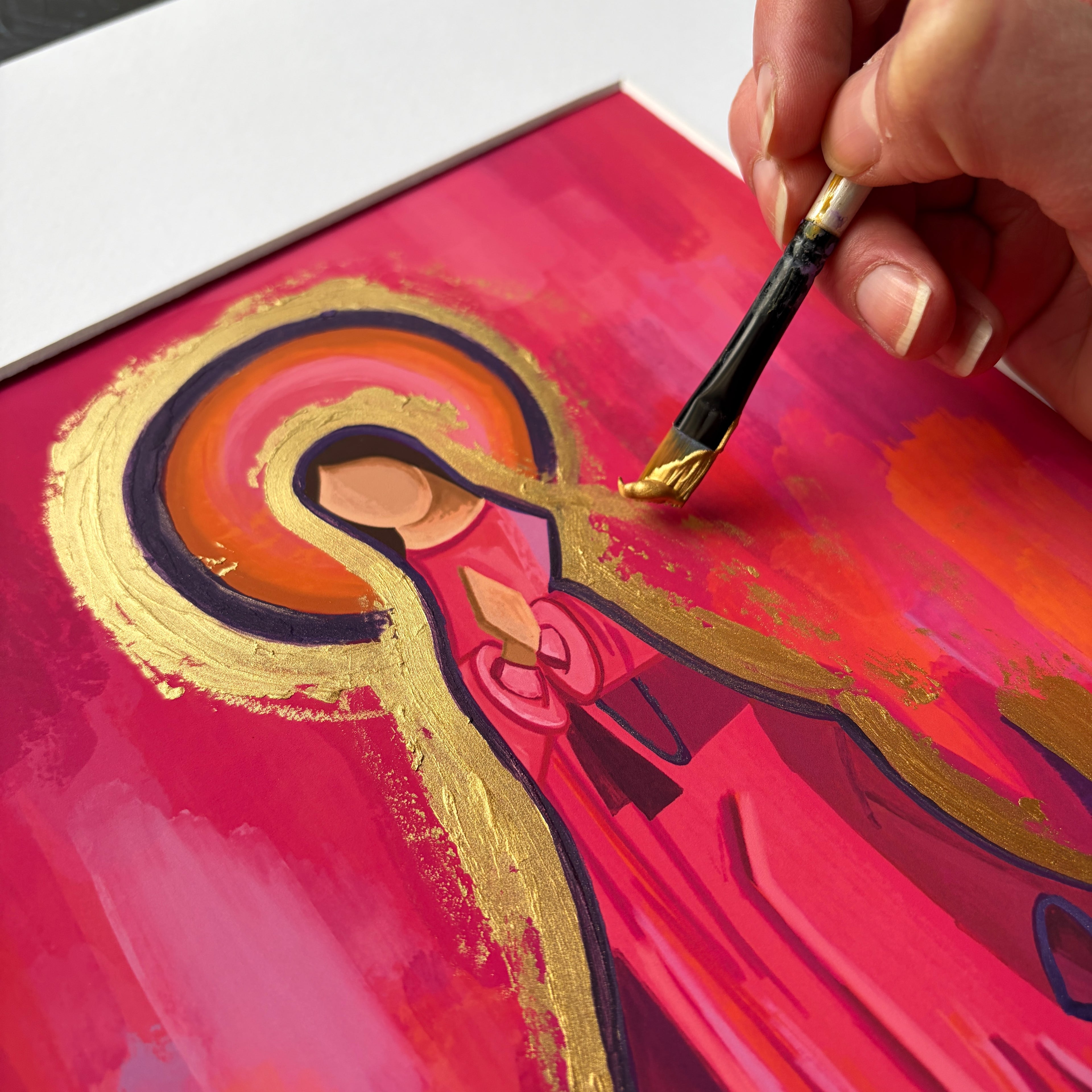 "Virgencita Bravía"