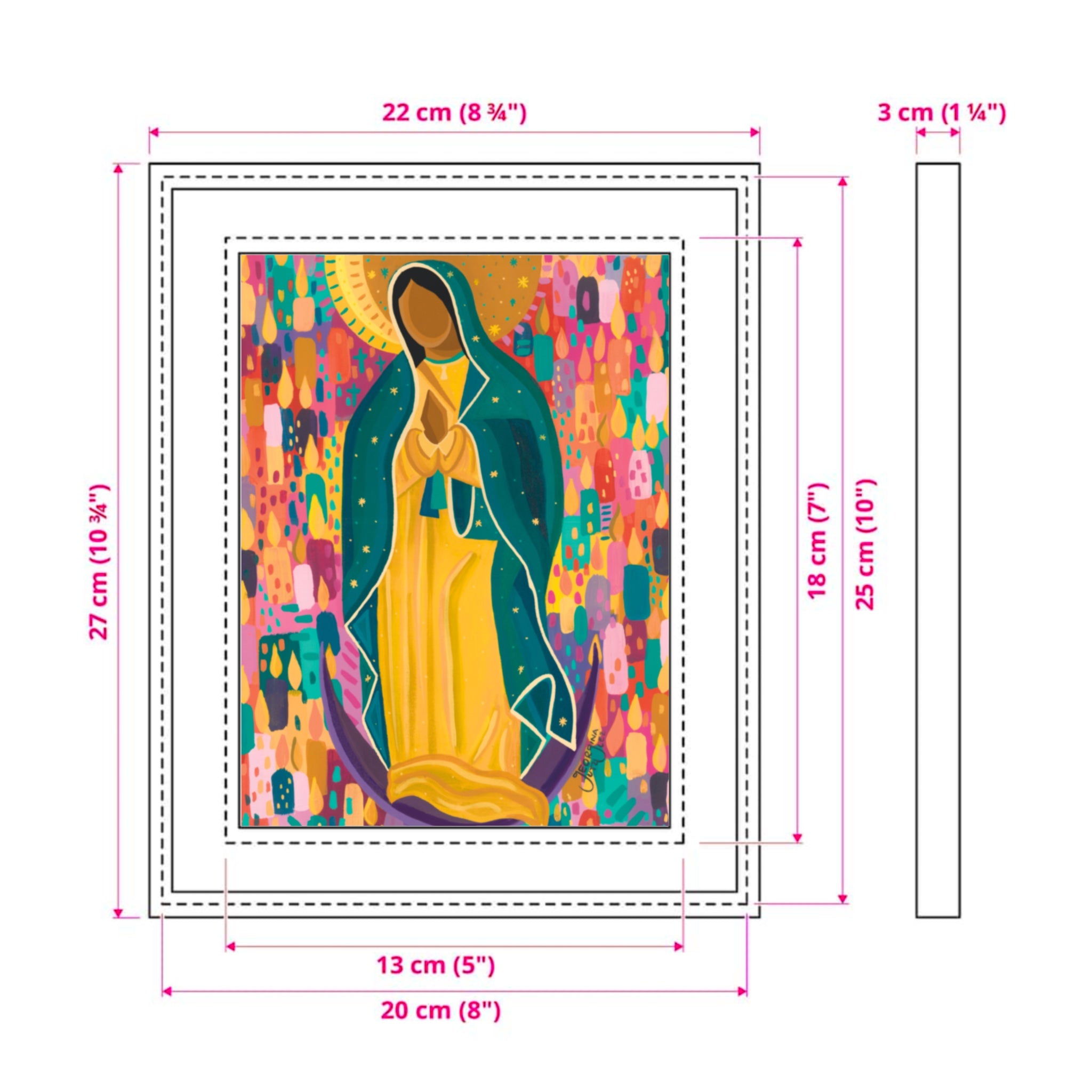 "Virgencita de la Candelaria" Chica