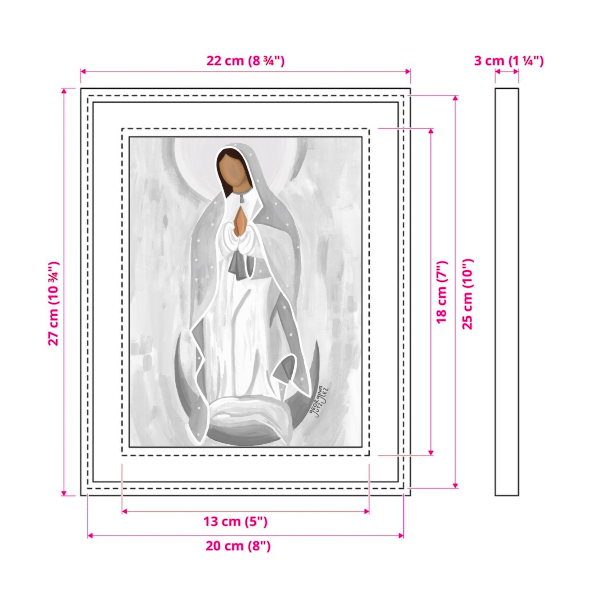 "Virgencita de los Nuevos Comienzos" Chica