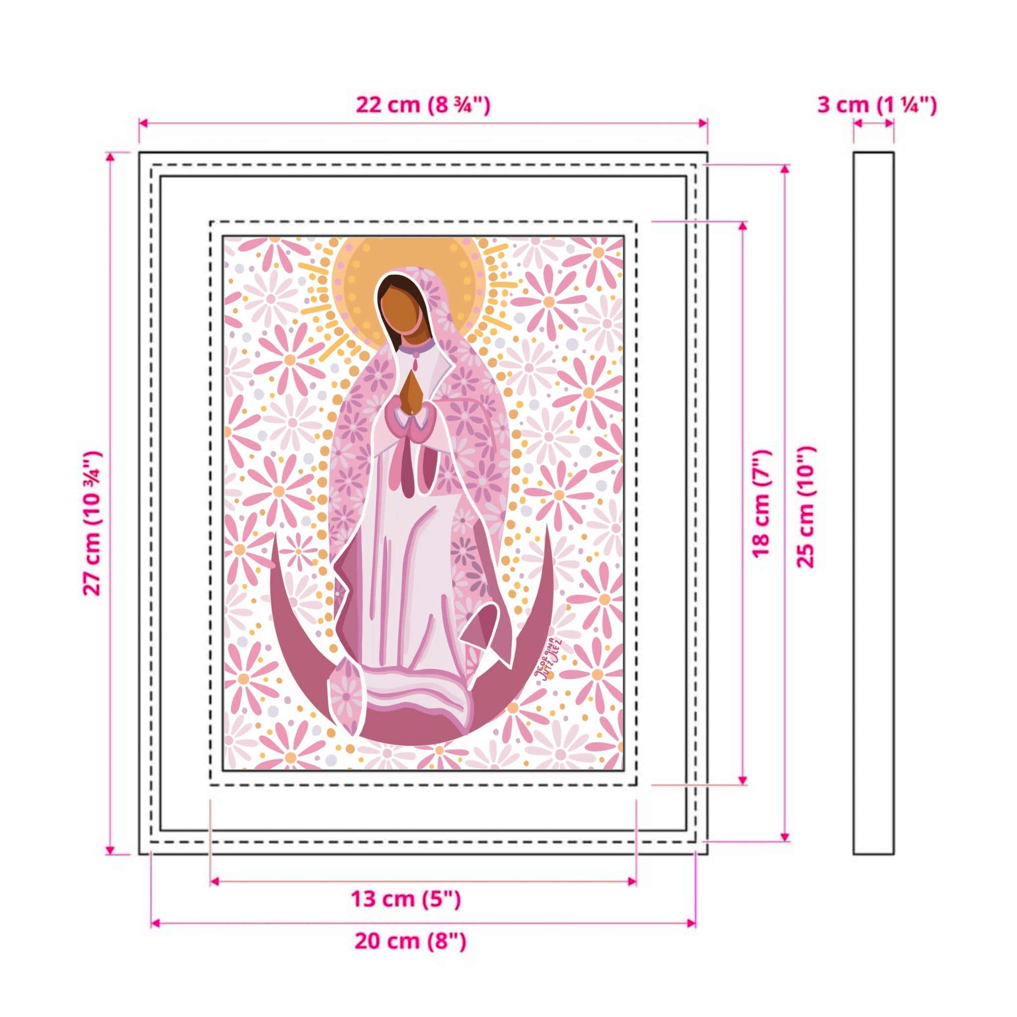 "Virgencita Semillas de Alegría"