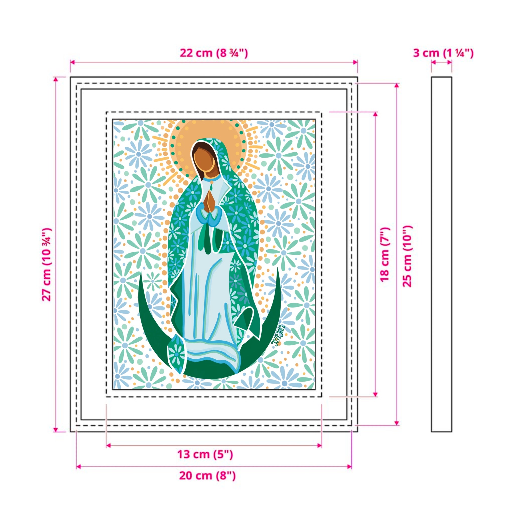 "Virgencita Semillas de Fe"