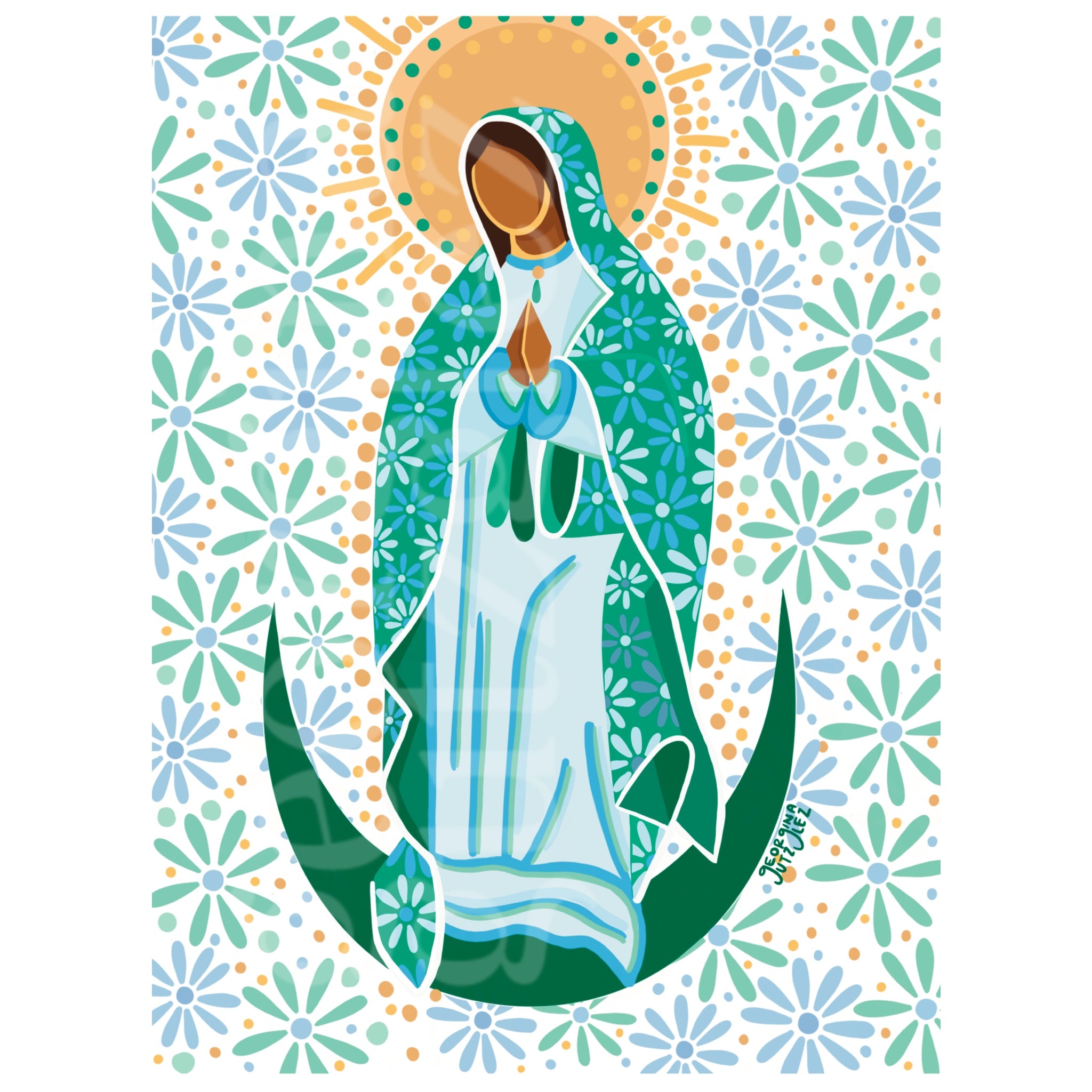 "Virgencita Semillas de Fe" Chica