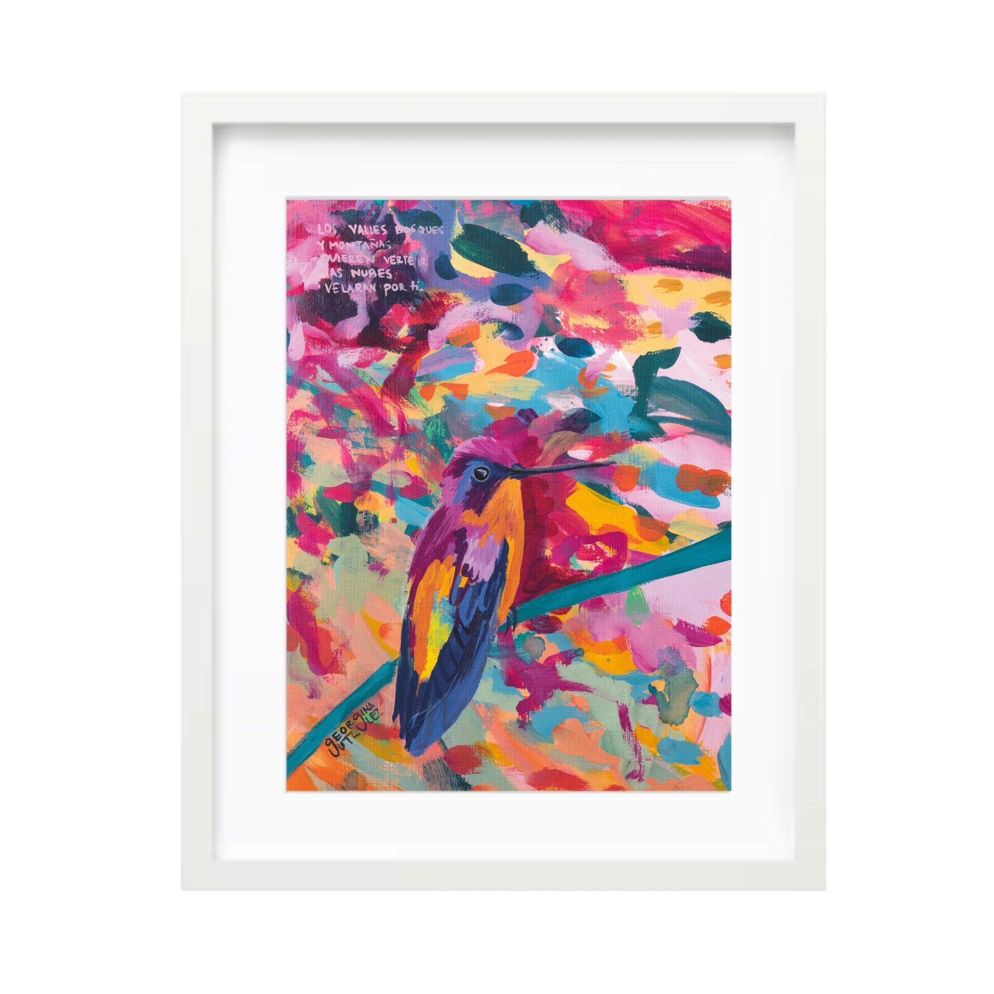 Mensajero magenta (chico)