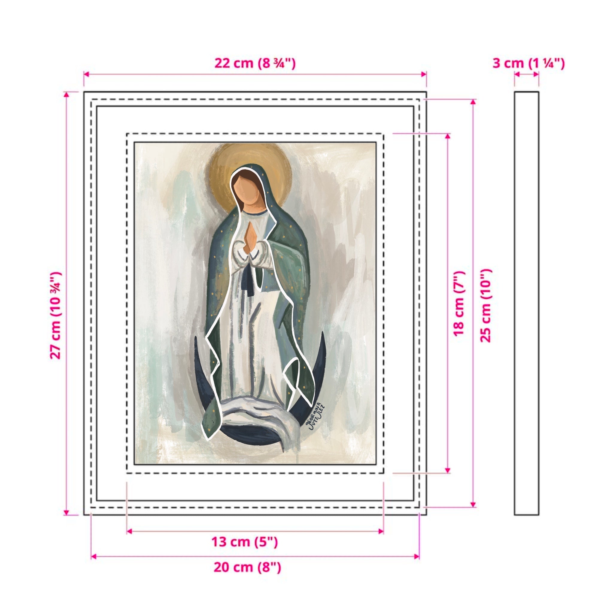 "Virgencita de la Tierra" Chica