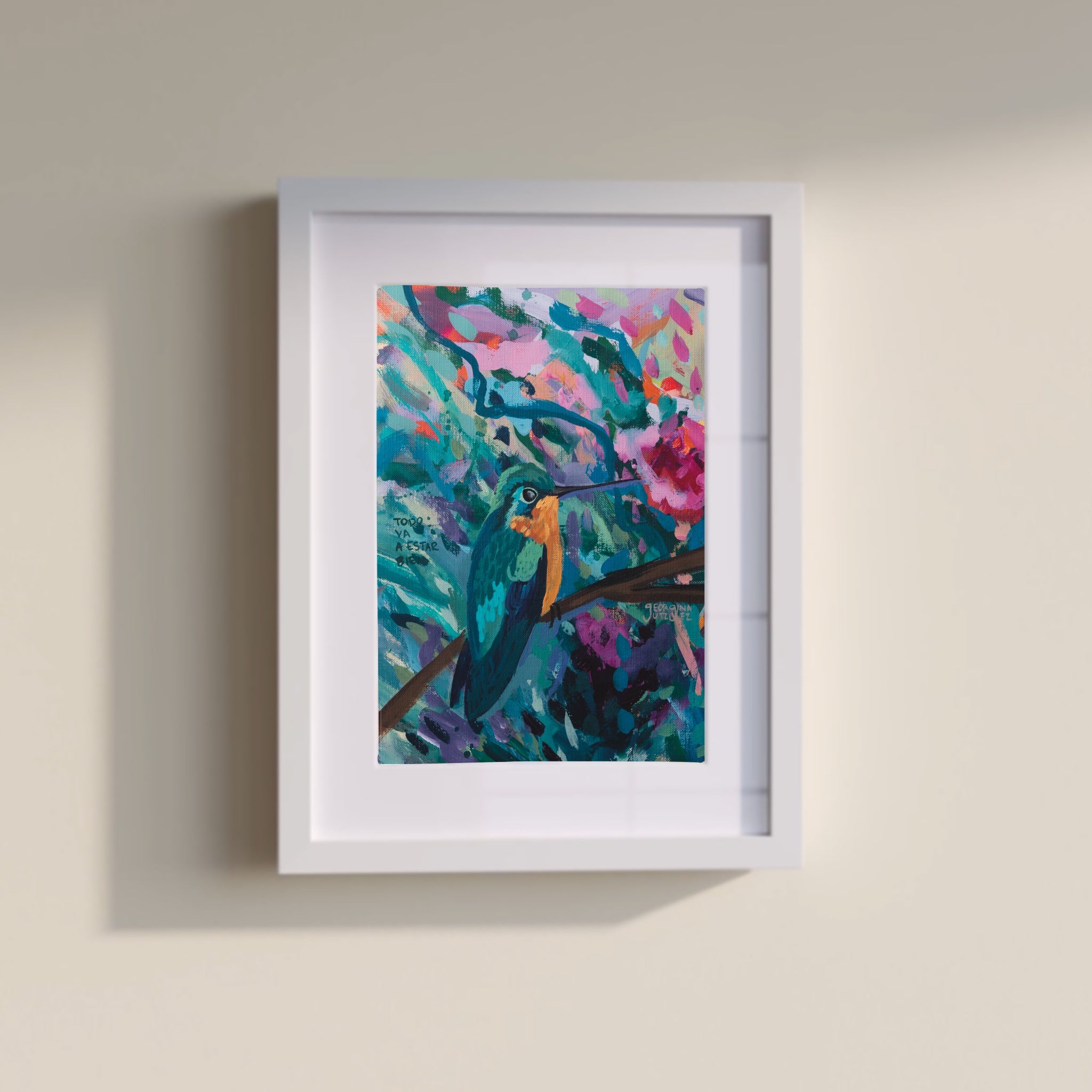 Mensajero índigo (chico)