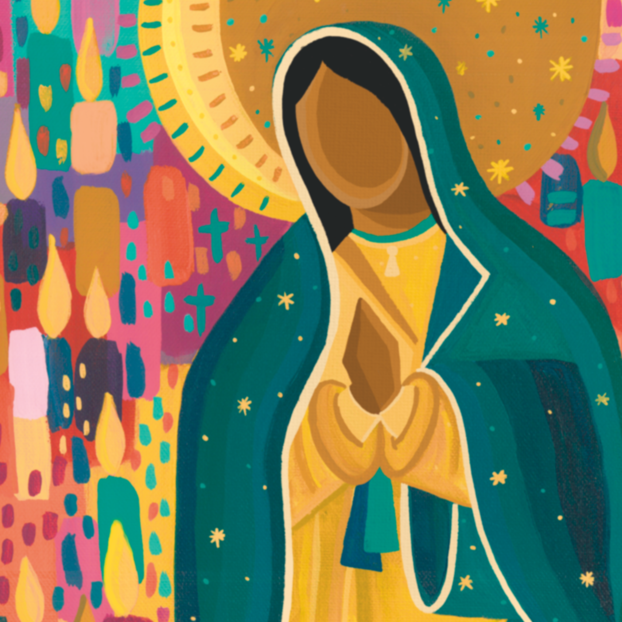 "Virgencita de la Candelaria" Chica