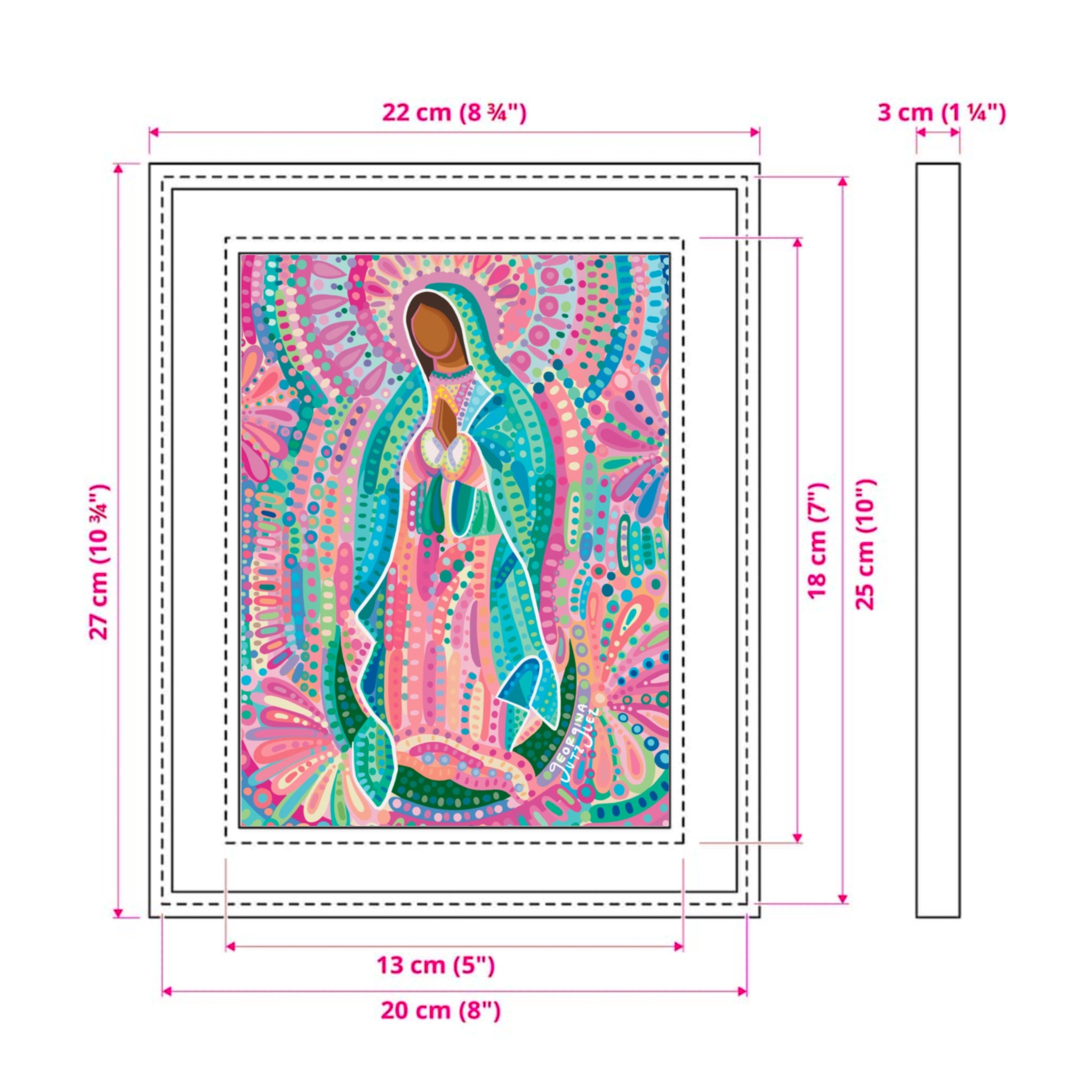 "Virgencita de los pequeños detalles"