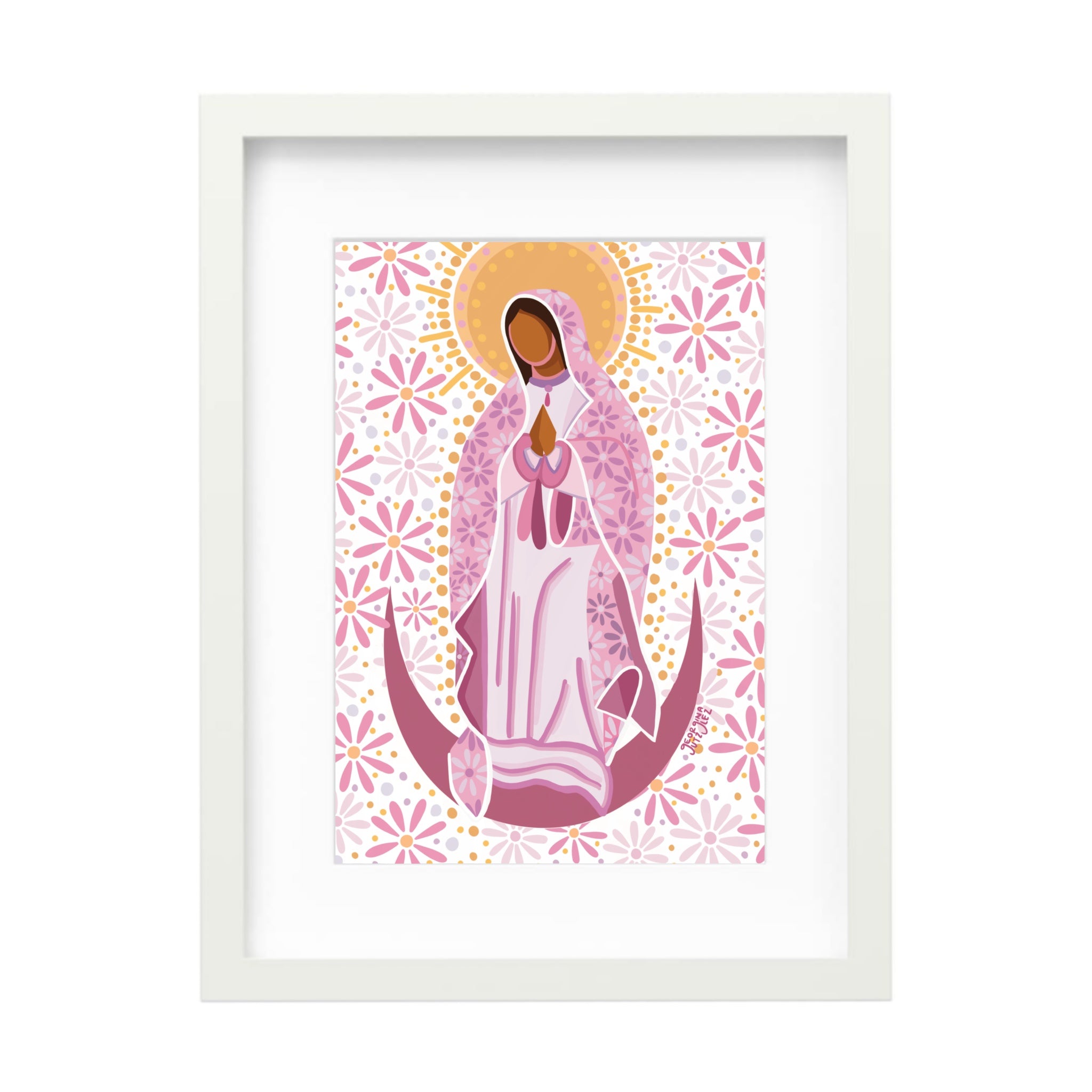 "Virgencita Semillas de Alegría" Chica