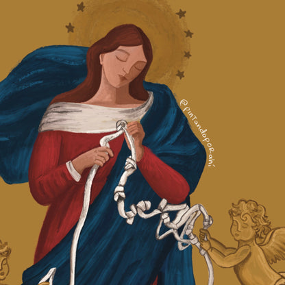 "Virgencita Desatanudos"
