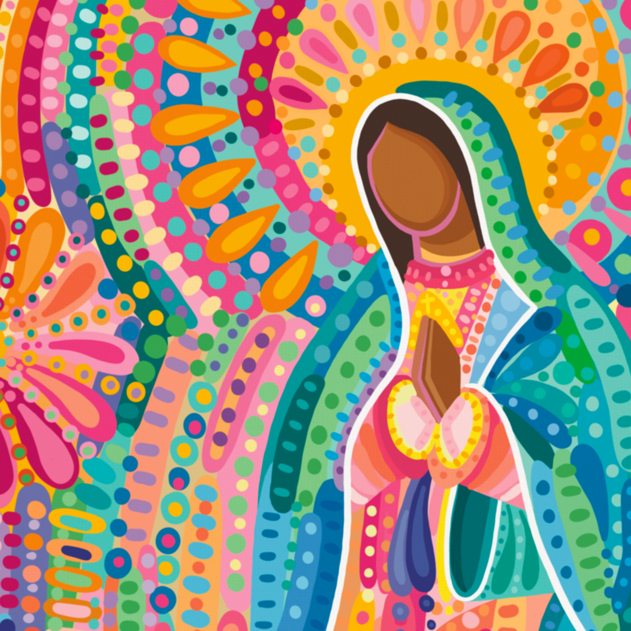 "Virgencita de los pequeños milagros" Chica