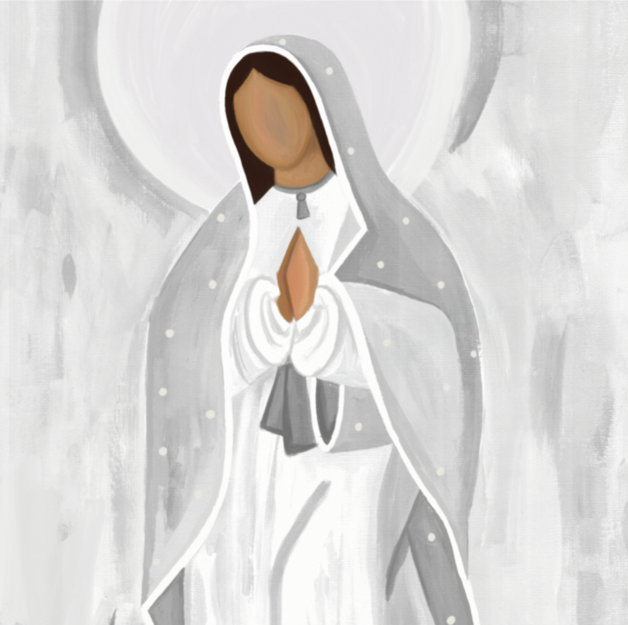 &quot;Virgencita de los Nuevos Comienzos&quot; Chica